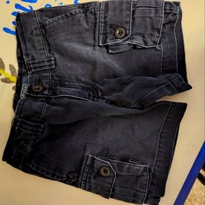 Boys blue polo shorts,2 t